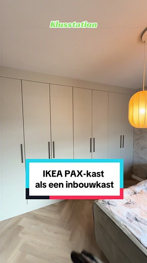 IKEA PAX-kast laten lijken op een inbouwkast