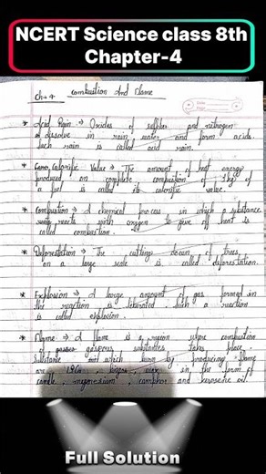 NCERT Science Solutions Class 8th chapter 4 #class8 #science #ncertsolutions #ytshorts