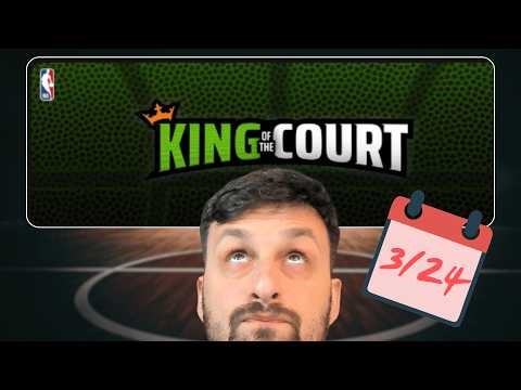 King of the Court Picks & Data (March 24th)