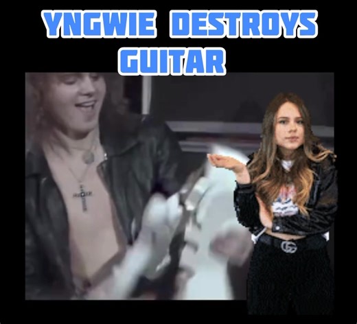 ✅ VIDEO : YNGWIE Destroys Guitar | Rob Johnson