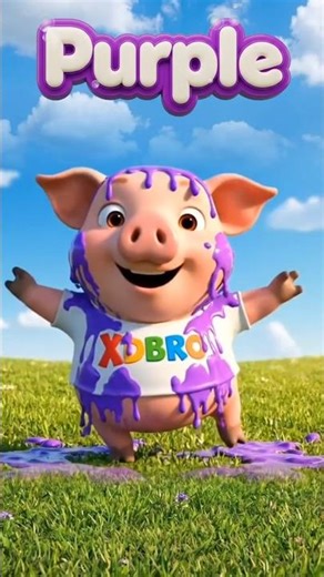 Learn Colors FAST with Cute Pig 🐷🎨 Best Toddler #learning #kids