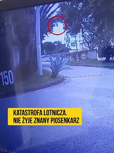 Katastrofa lotnicza: nie żyje znany piosenkarz - wiadomości