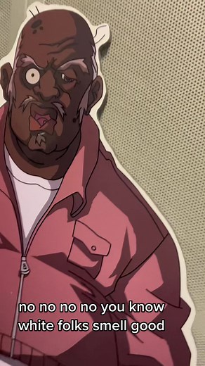 Gary here. I wanna teach you voiceover but #uncleruckus aint having it. #boondocks #voice #voiceover #acting #racist #chitlins #vegan #food #restaurant #black #white #cartoon #microphone #norelation #norelations