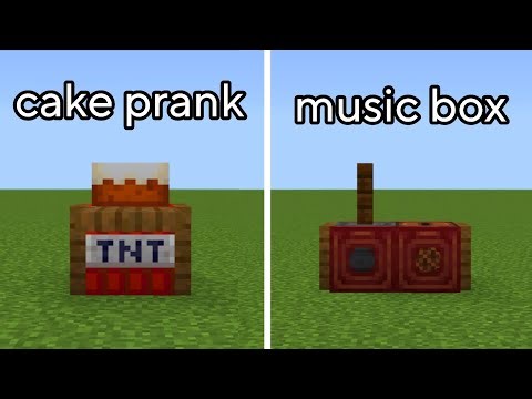 Minecraft Bedrock: 5 BIRTHDAY Redstone Builds!