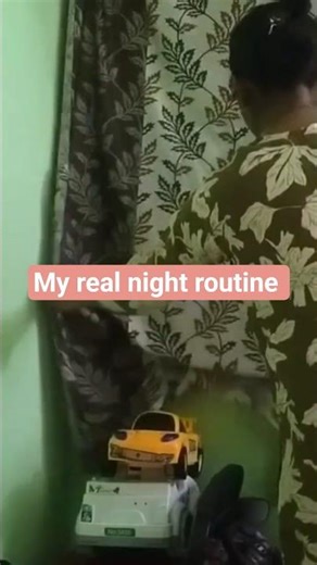 my real night routine live now go and watch it everyone almost related to this vedio #dailyroutone