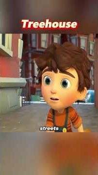 The boy had to leave his favorite tree.