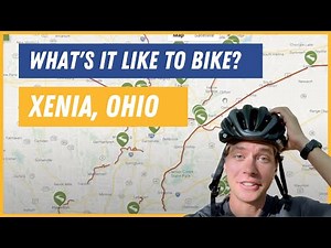 A Birds Eye View of What's It Like to Bike in Xenia, Ohio