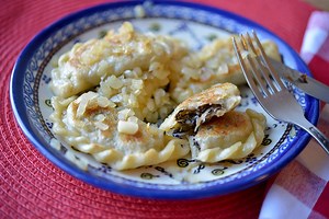 Sauerkraut and Mushroom Pierogi {Pierogi z Kapustą i Grzybami} - Polish Your Kitchen