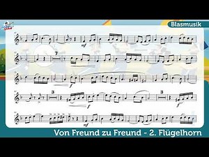Von Freund zu Freund 🎺 Playalong Trompete | trumpetstar.app