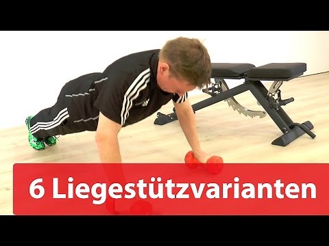 6 Liegestütze Varianten: Ausführung und Technik
