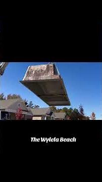 The Wylela Beach Pool Model Installation #shortsyoutube