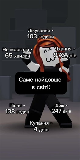 Саме найдовше в світі #miksi #українською #roblox #міксі