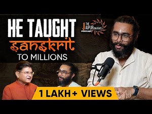 How can you learn Sanskrit the Easiest Way? | Uday Shreyas on His Life & ‪@TheSanskritChannel‬