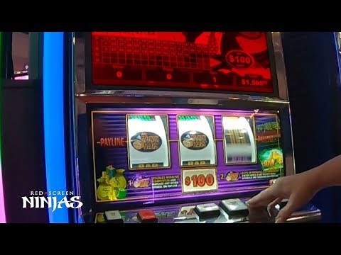 VGT SLOTS - $100 MAX BET DOUBLE JACKPOT OVER $16,000 JACKPOT RIVERWIND CASINO