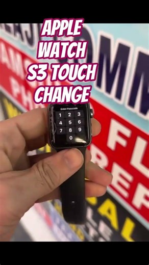 how to remove S3 watch touch