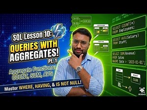 SQL Lesson 10: Queries with aggregates (Pt. 1)
