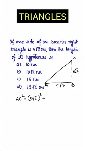 📐 Triangles | Class 10 Maths | MCQ 8 🔥 | Chapter 6