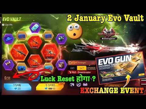 Next Evo Vault Event 2026 January Month Evo Vault Event | New Evo Vault Event Luck Reset Or Not