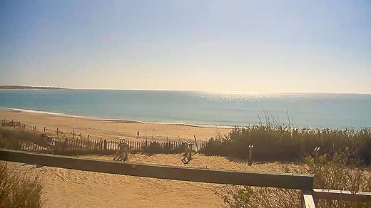 La plage des Huttes - En direct