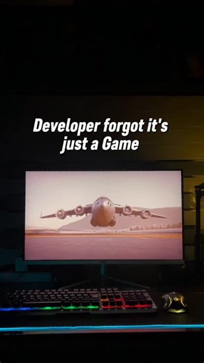 NEX-Tech | Setup | Gaming on Instagram: "Developer Forgot it's just a game ☠️ #gaming #nfs #viral #fyp #reels"
