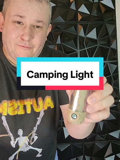 Handheld tactical camping torch. #camping #torch #tiktokmademebuyit #light #spotlight