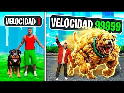 CHOP se CONVIERTE en el PERRO Más RAPIDO en GTA 5