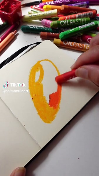 Easy Drawing Techniques with Oil Pastels