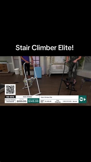 The Stair Climber Elite is also being featured at TSC.ca today at 7am, 10am, noon & 2pm - it’s a great way to work your heart and firm your glutes!!! Stair climbing effectively activates the glutes by forcing the gluteus maximus to drive the body upward against gravity, acting as a functional