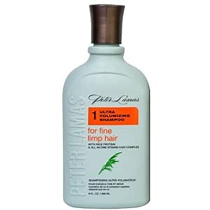 Peter Lamas Ultra Volumizing Shampoo | Softens Fine, Limp Hair with Rice Water and B-Vitamins | Vegan, Paraben, Sulfate-Free