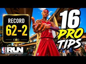 16 Tips that will INSTANTLY MAKE you BETTER at NBA THE RUN!