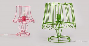 playful and unpredictable, hand-welded lamps showcase the importance of the human touch