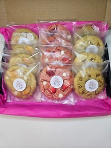 Sampler Cookie Box – Assorted Gourmet Cookies Gift Set, Fresh Baked Dessert Sampler, Soft Chewy Homemade Treats by Foxxicookies - Etsy