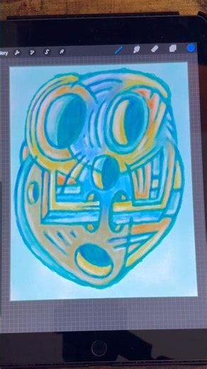 Drawing abstract art | Geometrical Interdimensional Drawings | Face of the Fifth Plane