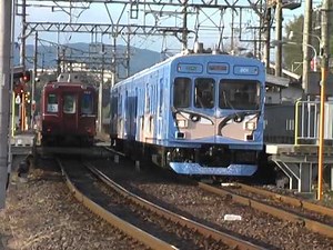 伊賀鉄道200系201F 猪田道駅