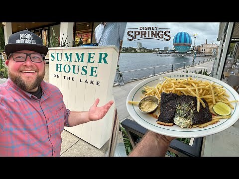 Summer House On The Lake Disney Springs | Full Dining Review & Cookie Bar | Walt Disney World 2024