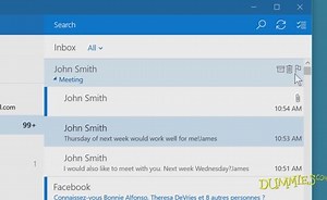 Attaching and Downloading Files from the Mail App in Windows 10