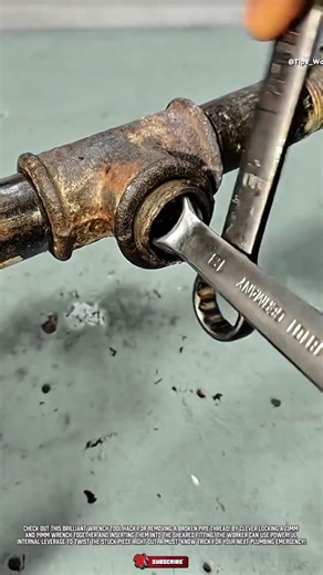 Simple Wrench Tool Hack for Broken Thread Extraction