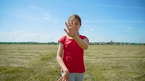 Joyful Teenage Girl Playfully Dancing Mimicking Stock Footage Video (100% Royalty-free) 3793459613 | Shutterstock