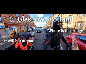 Wild Scooter 🏕 Camping Adventure, Day 3 Glasgow, Scotland