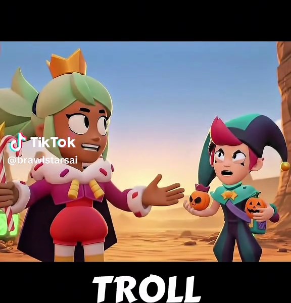 Mandy y Chester en el Showdown de Brawl Stars