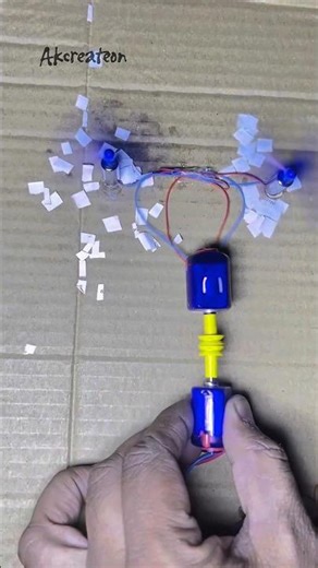 DC motor se kaise Generator 😱❓| DC Motor Mini Dynamo Power Generation #shortvideo #dcmotor #diy