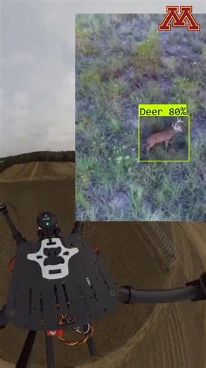 UMN College of Science and Engineering on Instagram: "A team of computer science and mechanical engineering students is using an autonomous drone system to help farmers detect deer and deter them from eating the crops. The team won the 2025 Excellence in Small Farm Technology award at the Farm Robotics Challenge for their project, FarmGuard! This is a national competition for college-level student teams tackling real-world agricultural problems using advanced robotics. Learn more about what the 