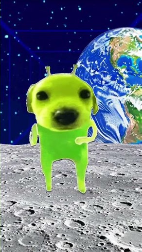 Perrito alien bailando