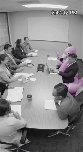 Flamingo Chair Disaster at Work