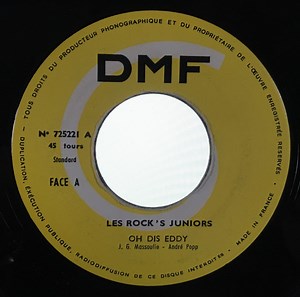 Les Rock's Juniors - Oh Dis Eddy / Mary-Anne