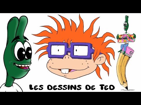 HOW TO DRAW CHUCKIE FINSTER STEP BY STEP / TUTO DRAW