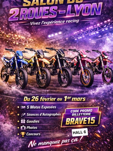 Promo et Décorations pour le Salon de Motos