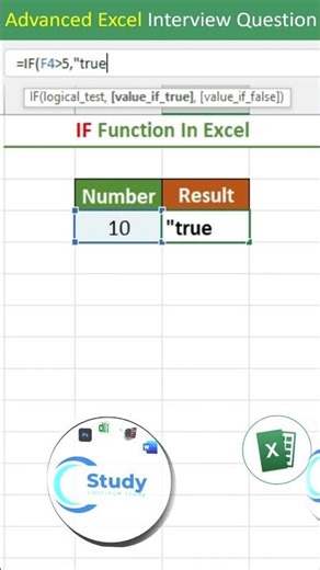 IF function in excel | IF formula in excel | excel interview questions | excel tips and tricks