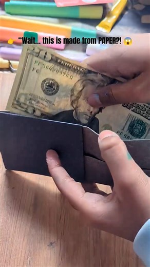 Eid Wallet DIY 💸✨ #EidCraft #DIYWallet #EidiGift #PaperCraft #TinyArtova