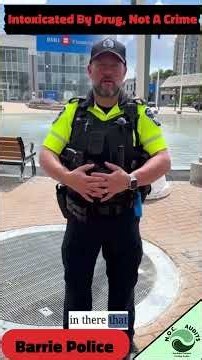 Intoxicated By Drug, Not A Crime?
